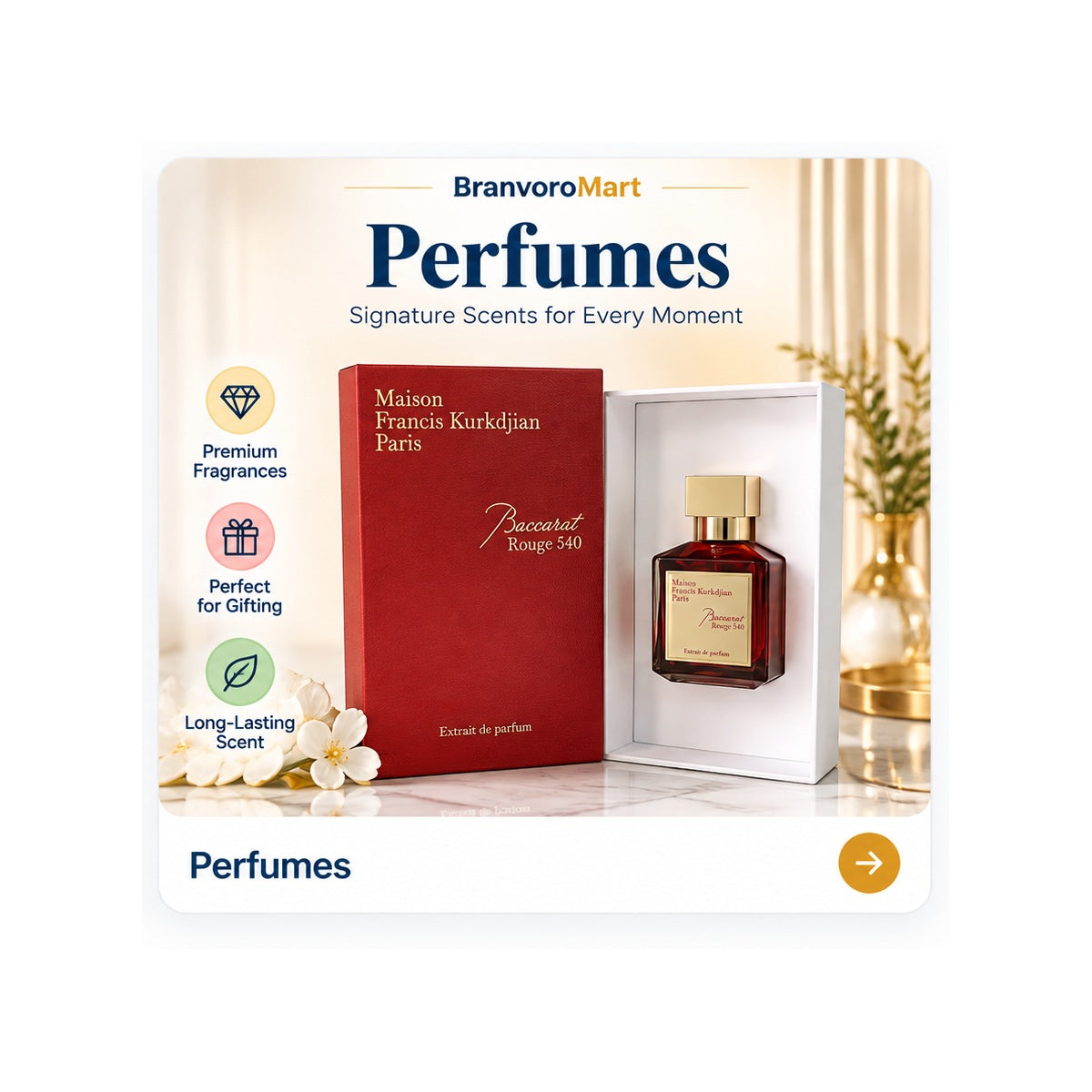 BranvoroMart Perfumes collection