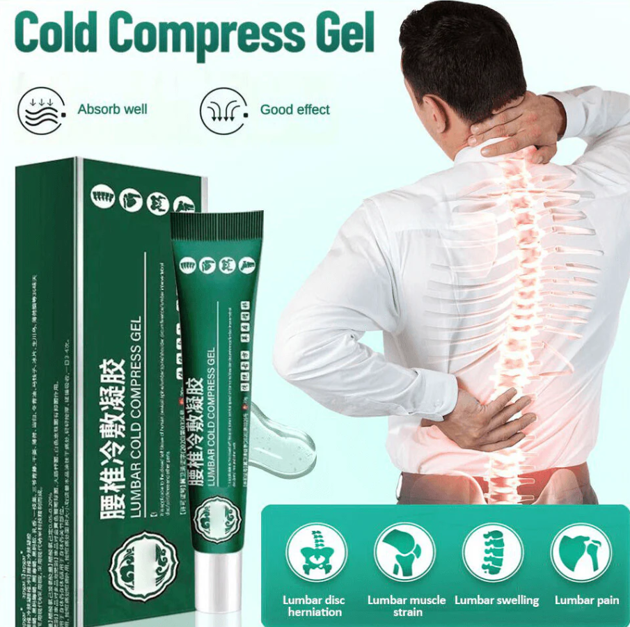 Lumbar Cold Compress Gel | THAILAND - Free Delivery