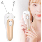 Electric facial threading hair remover for women