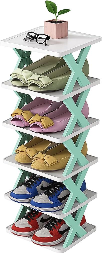 X-Shaped Shoe Rack