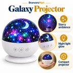 BranvoroMart Galaxy Projector Night Light