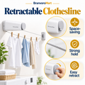 BranvoroMart Retractable Clothesline