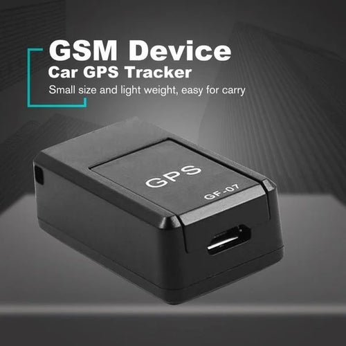 Magnetic Mini GPS Tracker product dimensions and controls